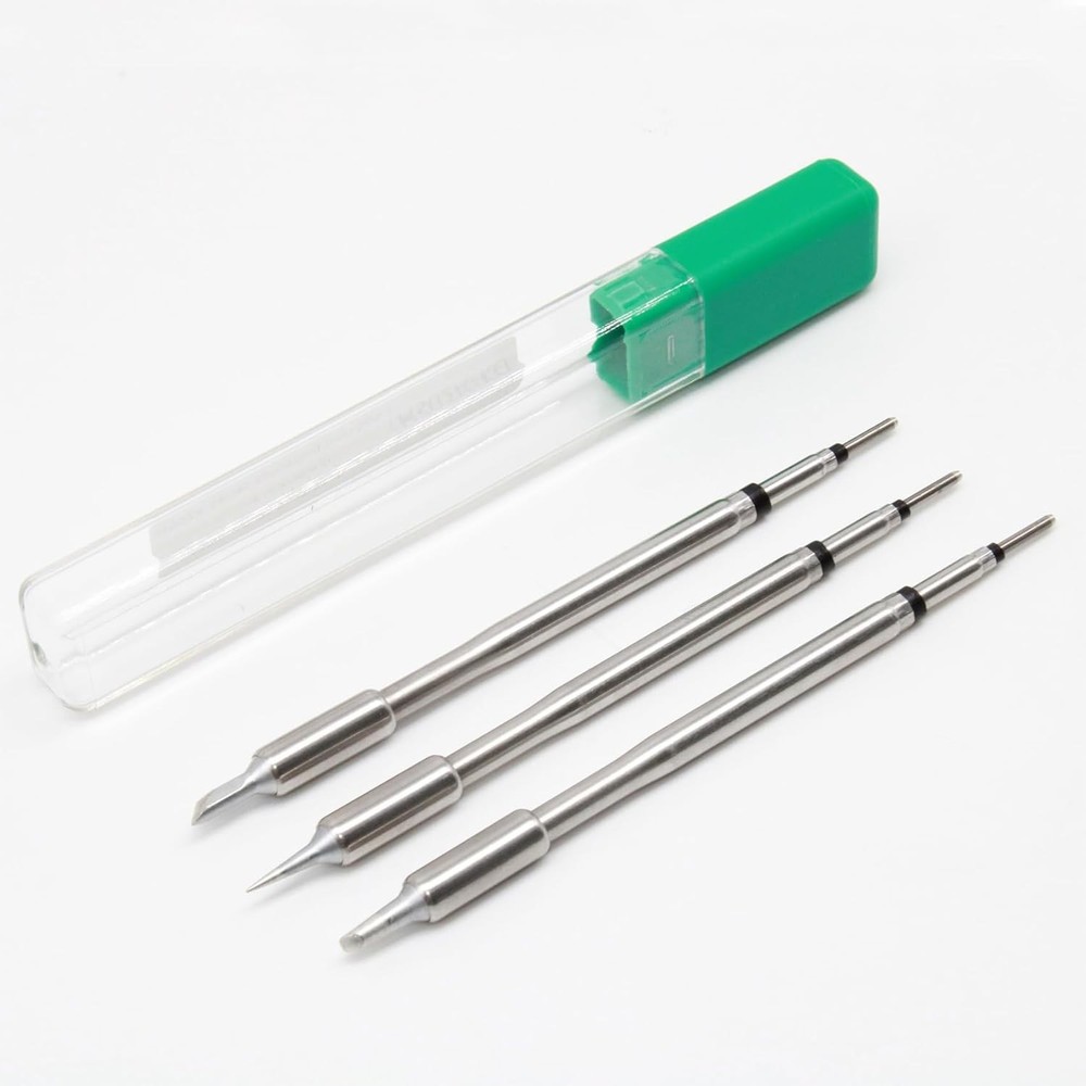 3PCS Soldering Iron Tips,C245-KU I C2 Replacement Tips, Constant Temperature,...