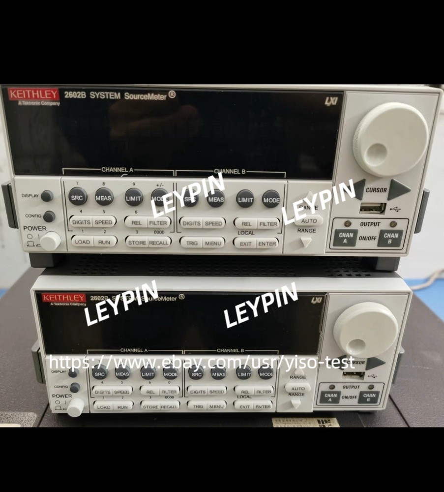 USED 1PC Keithley 2602B Source Meter SMU Dual Channel Source Meter 40V 3A
