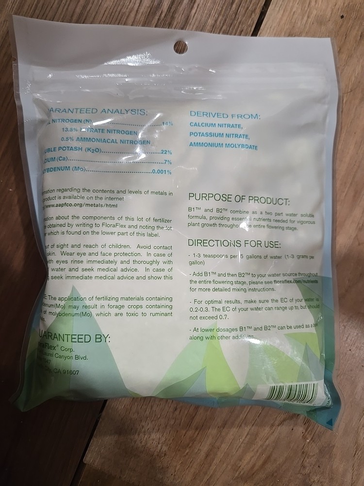 B1 FloraFlex Nutrients