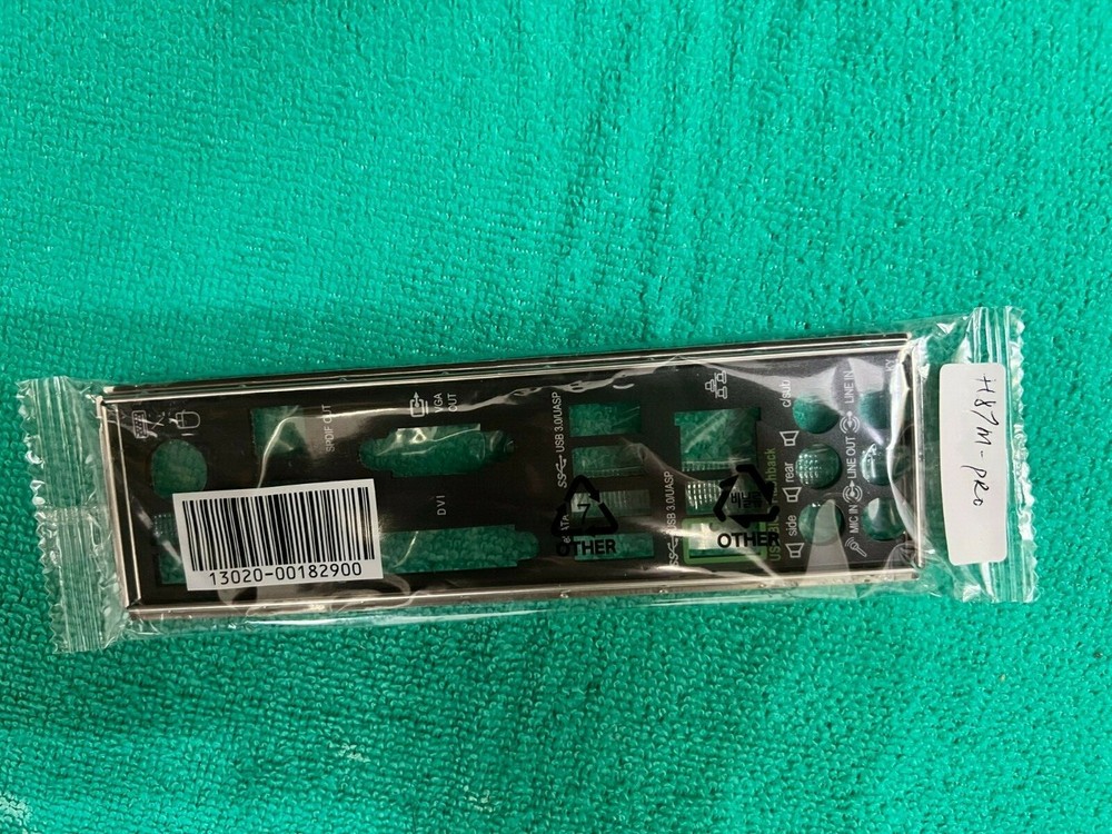 ASUS  IO SHIELD FOR ASUS H87M PRO   , ORIGINAL