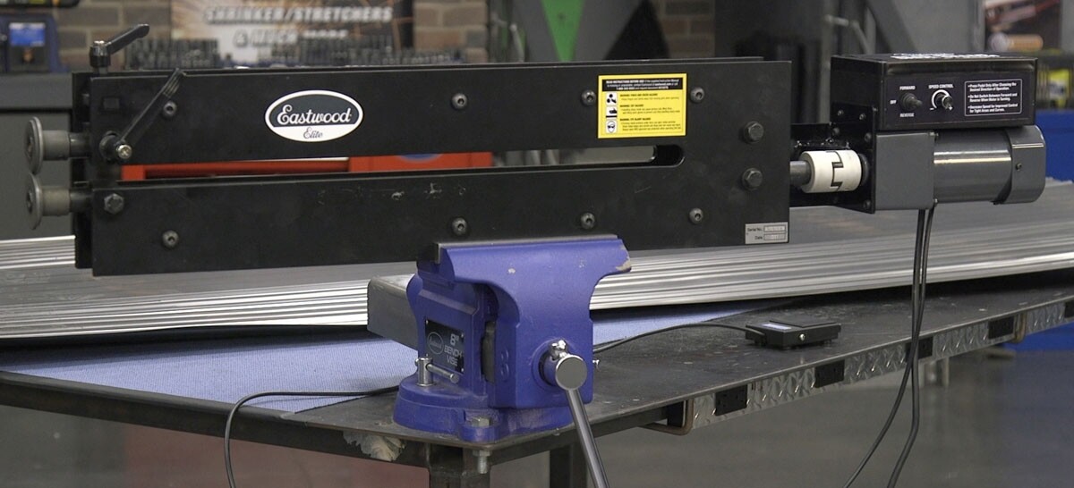 Eastwood Elite Bead Roller Drive System Reversible Electric Motor Foot Pedal