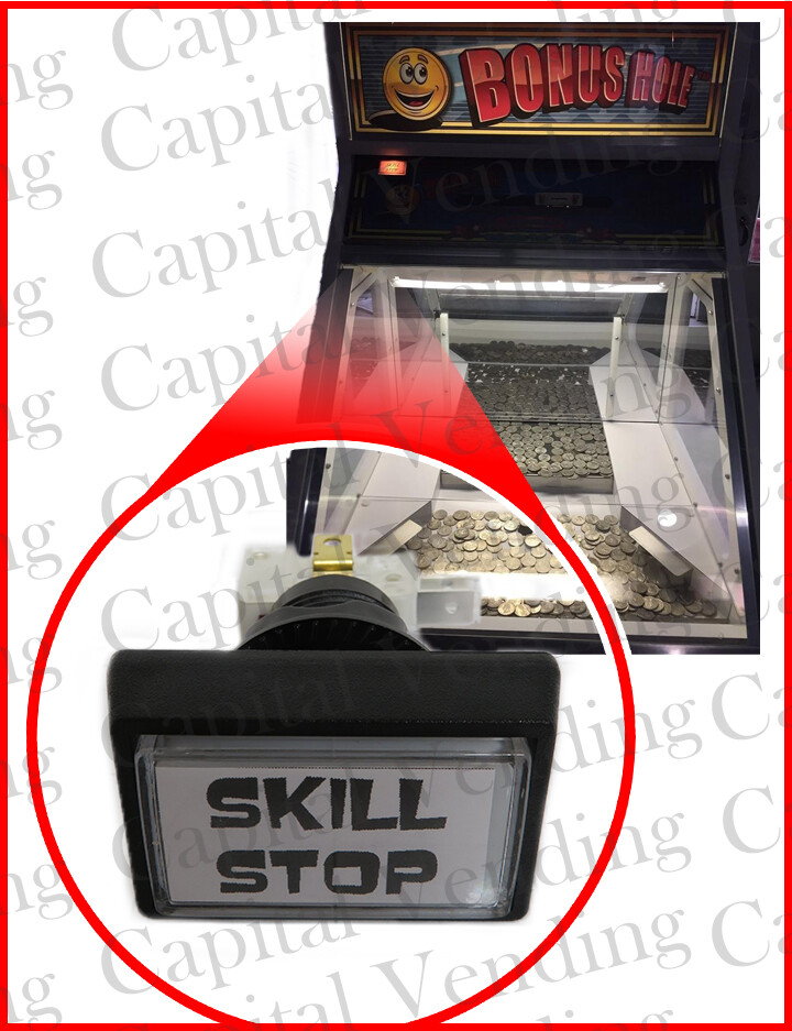 Skill Stop Button for Quarter Pusher
