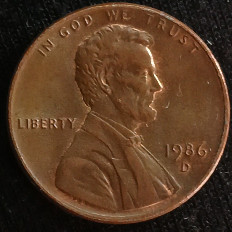 1986 D RARE, ERRORS, COLLECTIBLE, WIDE A.M, DDO