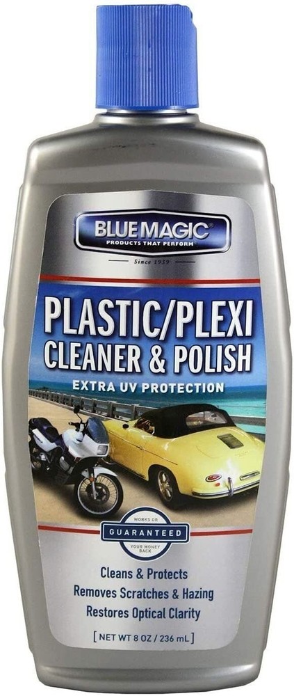 Blue Magic 750 Plastic & Plexiglass Cleaner - 8 fl. oz.