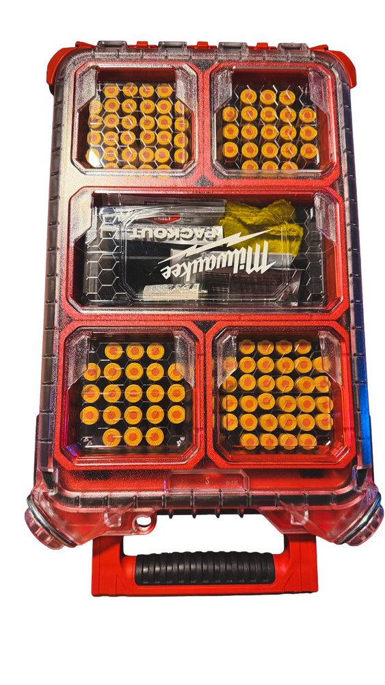 Milwaukee Packout Compact ammo inserts.