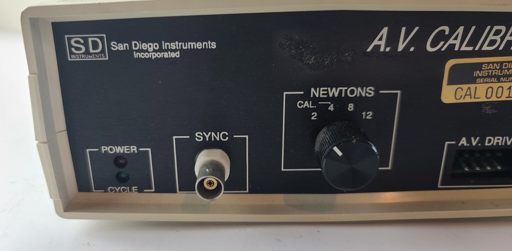 SD Instruments AV Calibrator ~ Powers On ~ San Diego Instruments