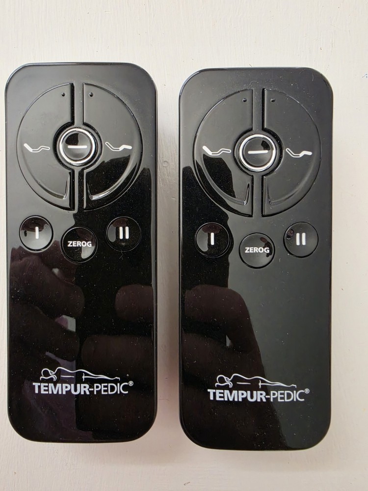 Tempur-Pedic Wireless Remote Control Black RF399A for Adjustable Bed