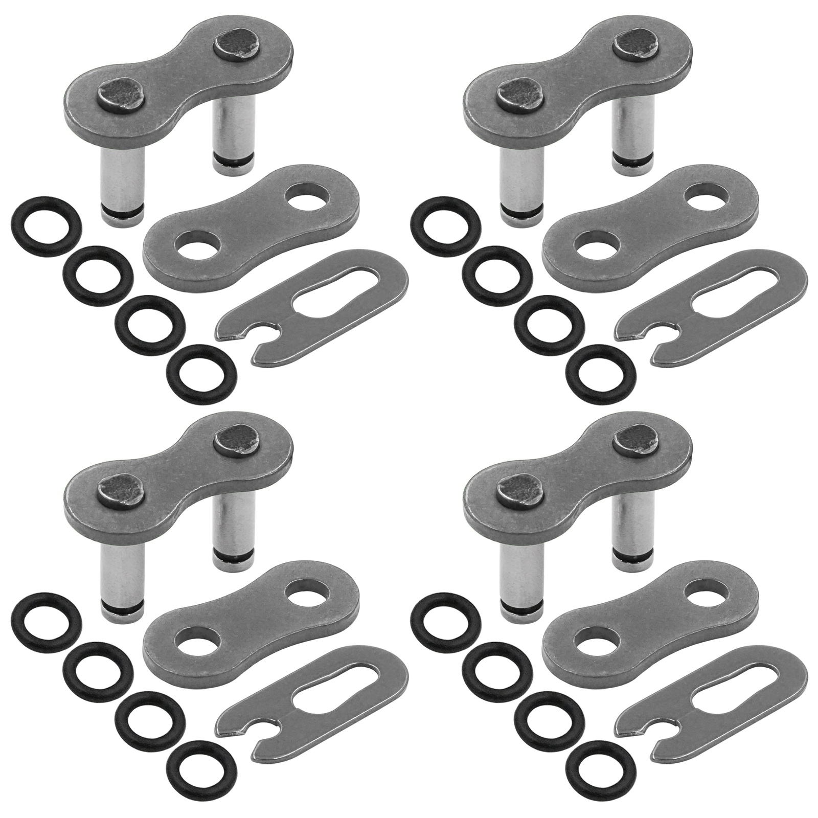 520 Chain Master Link with O Ring For Motorcycle Bike ATV Connecting Link Gray