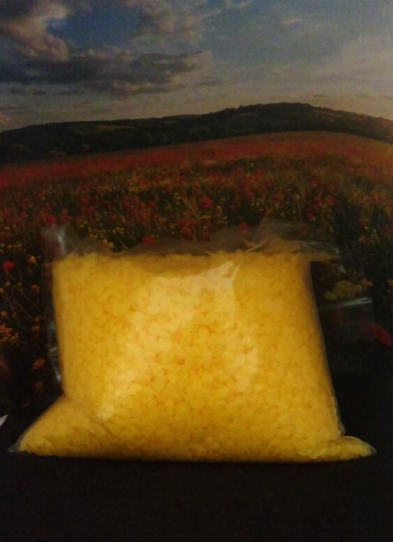 Yellow Beeswax Pastilles Beads 100% Pure & Organic 16 oz (1 pound) FREE SHIPPING