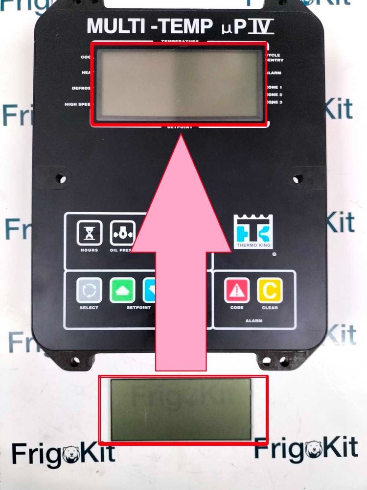 TRP LCD DISPLAY REPLACEMENT FOR THERMO KING Sb3 SSR SR+ SBIII CONTROLLER LCD