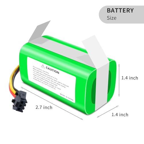 1Pack Replacement Battery Compatible for Eufy X10 Pro Omni, Rechargeable
