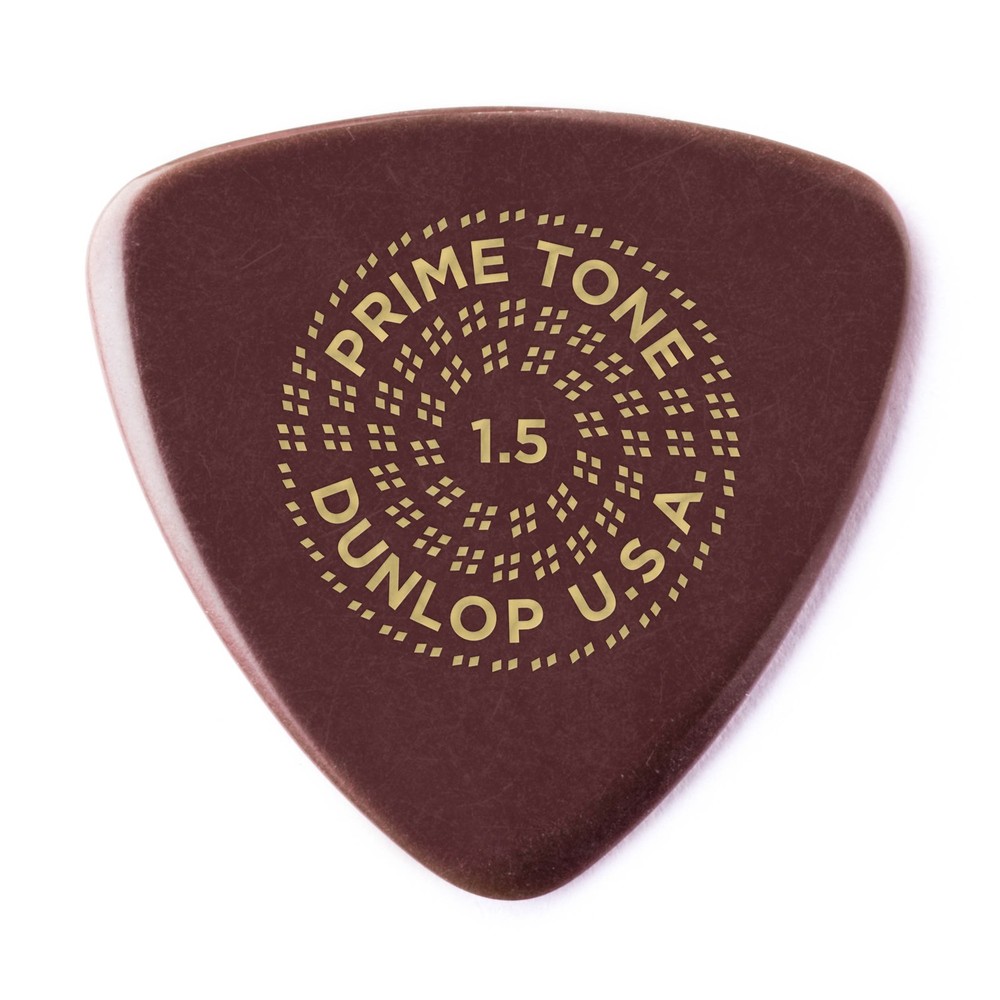 Dunlop Guitar Picks 3 Picks Primetone Small Tri Hand Sculpted Smooth 1.5mm