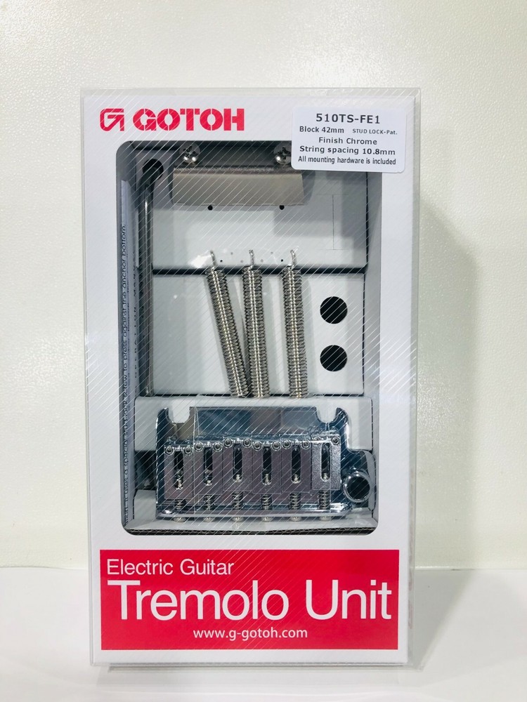 Gotoh 510TS-FE1 Chrome Tremolo unit