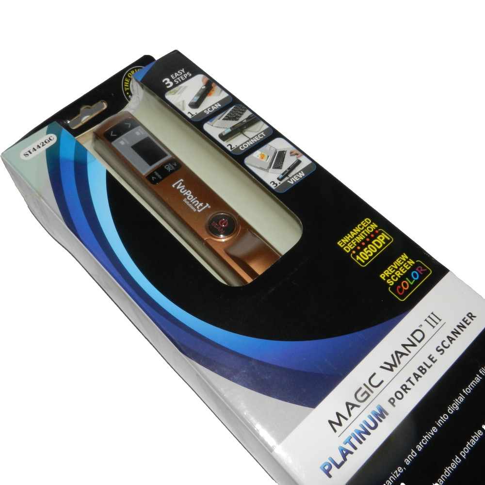 Vupoint Magic Wand III Platinum Portable scanner by VuPoint Solutions
