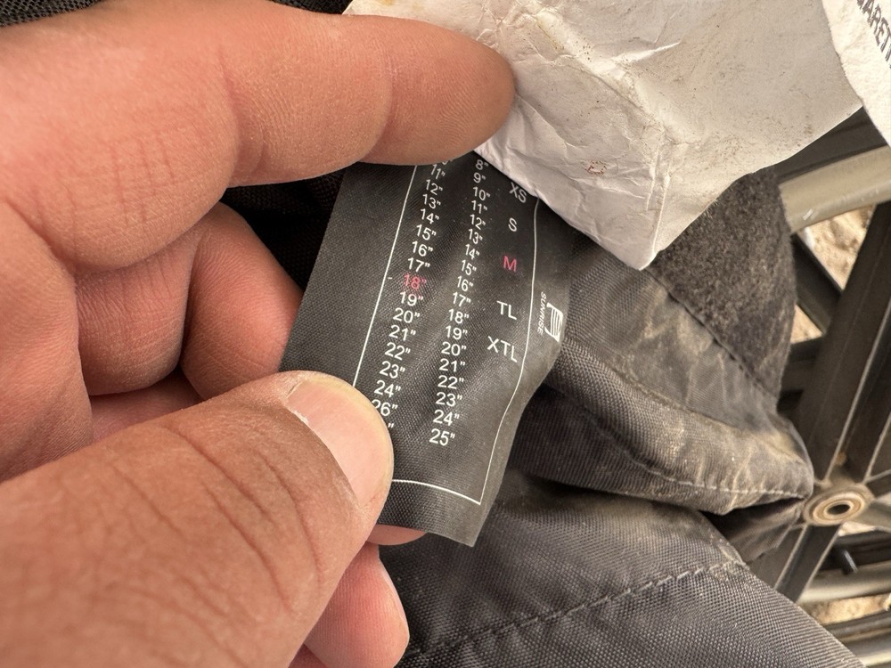 Wheelchair Quickie 18” M Folding Backrest