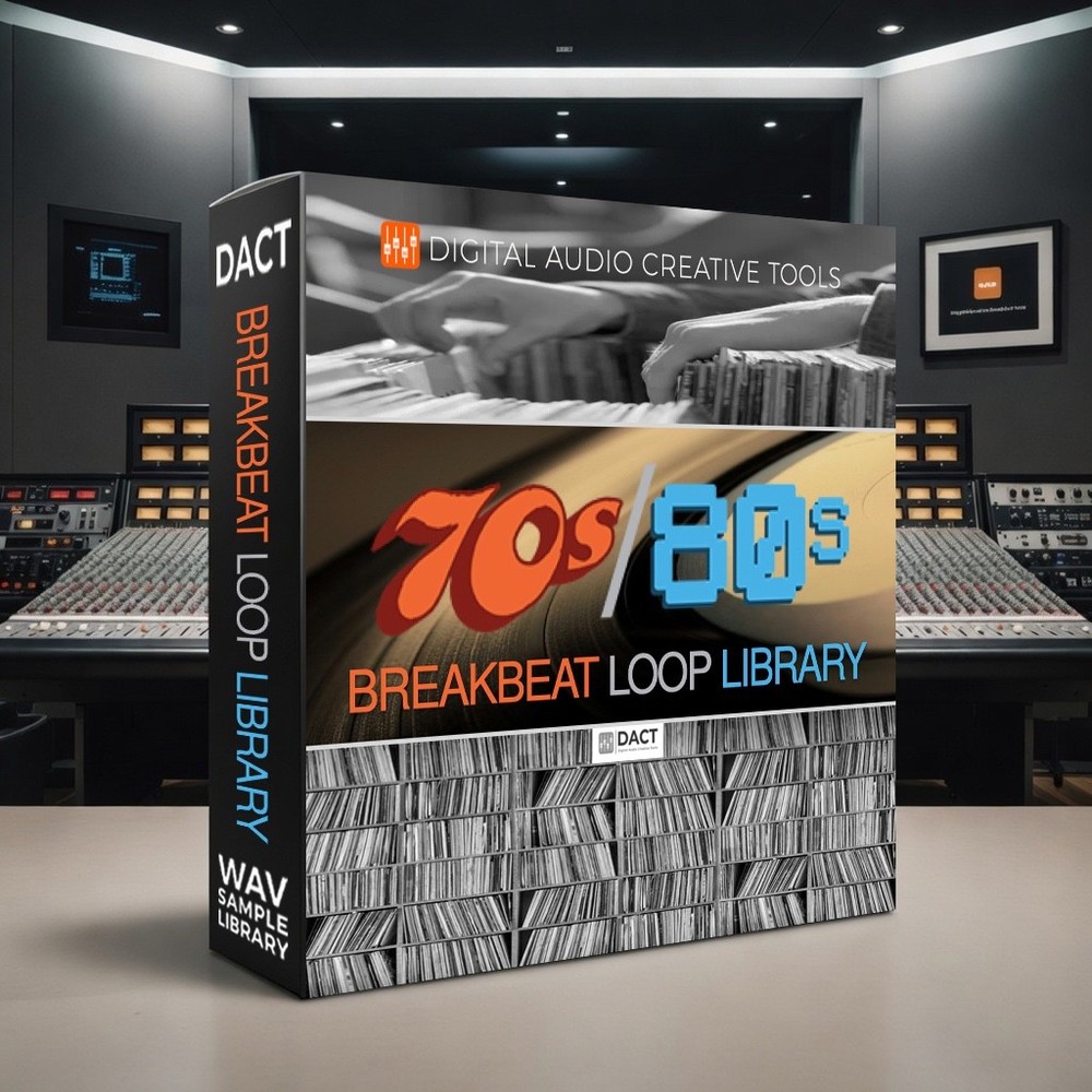 70's & 80's Breakbeat Loop Sample Library (Instant Delivery)