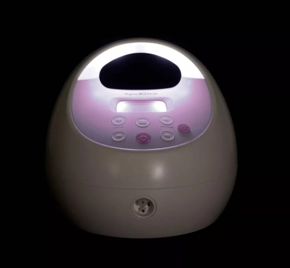 Spectra S2PLUS Premier Double Electric Breast Pump Digital Timer Nightlight Kit