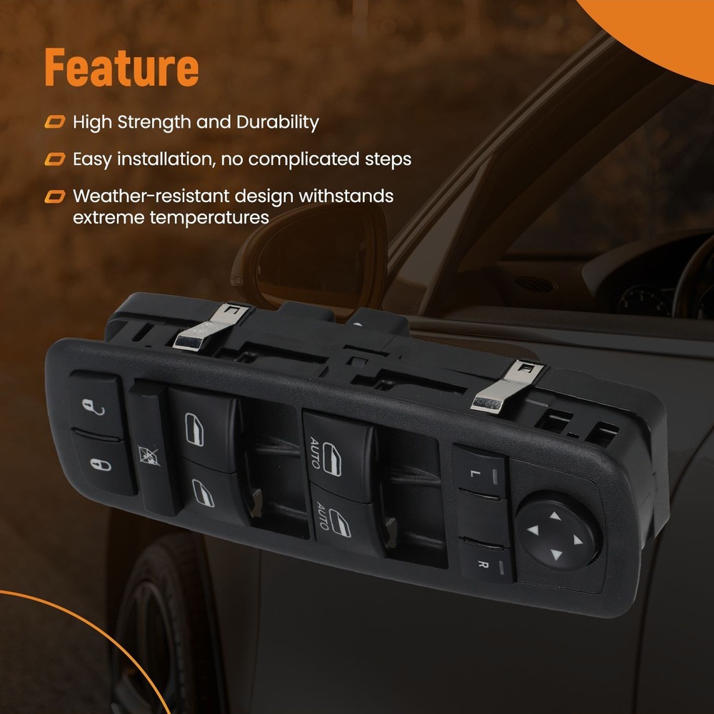 Master Power Window Control Switch For Chrysler 200 2015 2016 2017 68139805AB