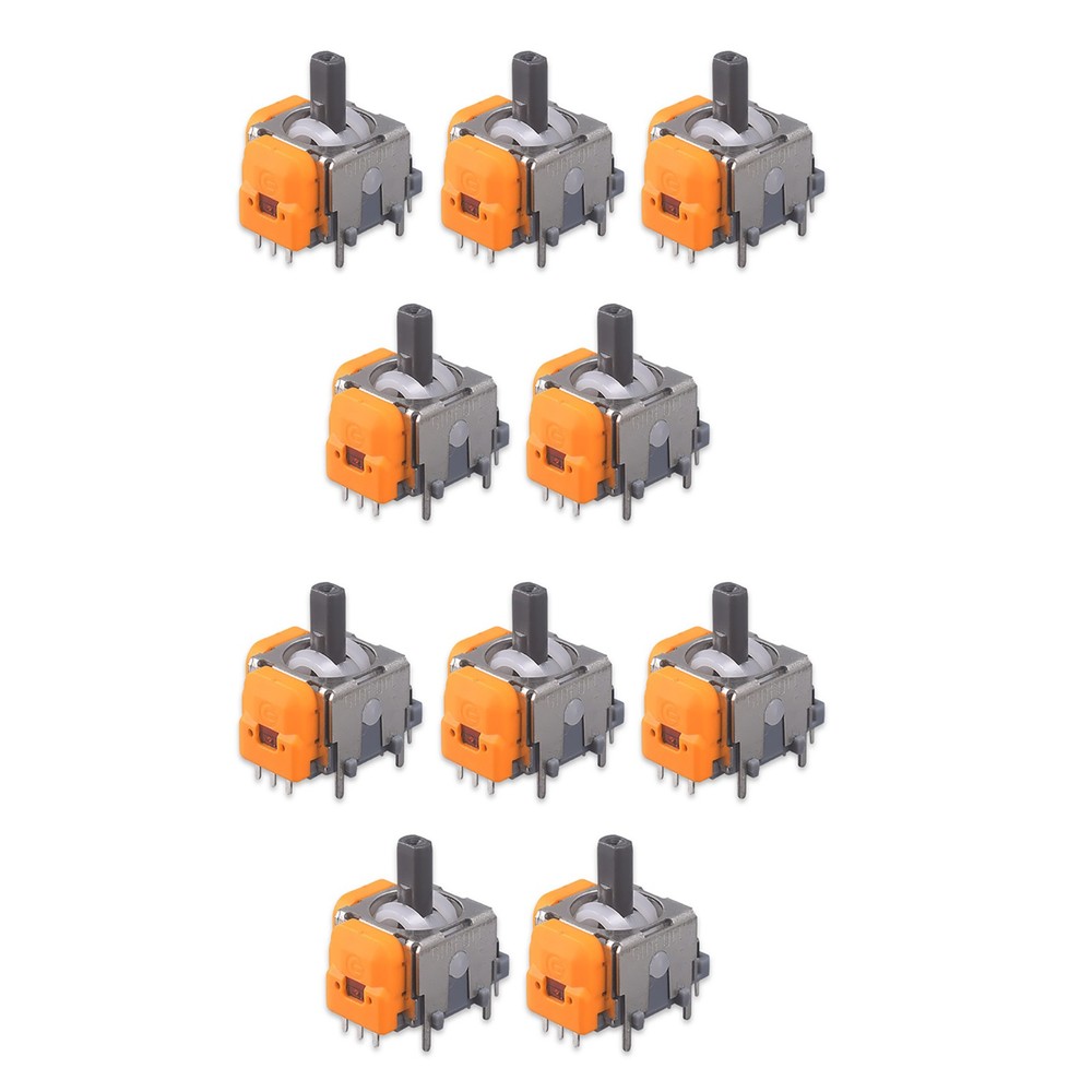 10Pcs New 3D Hall Effect Joystick Module For PS5 Dualsense Controller Accessory