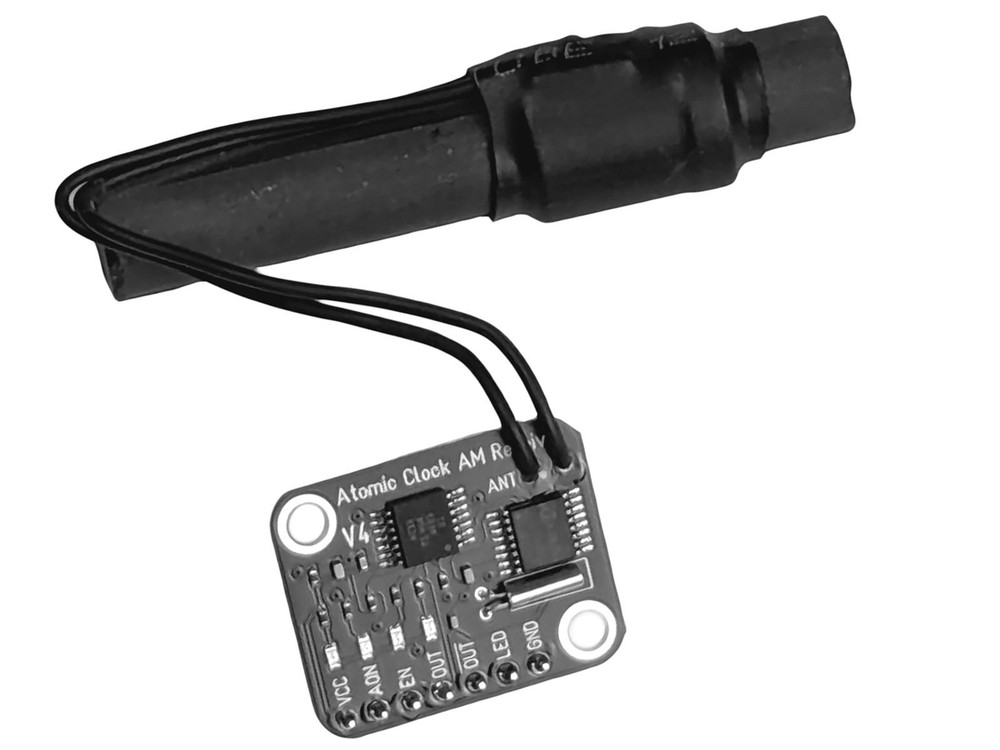 60kHz Atomic Clock Receiver V4 (WWVB, MSF, JJY60)