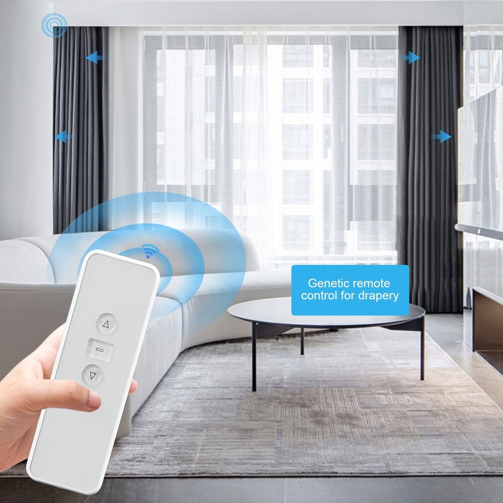 AC123-06D RF Transmitter, Blinds Remote Control Multi-Channel For AOK, Sortfle