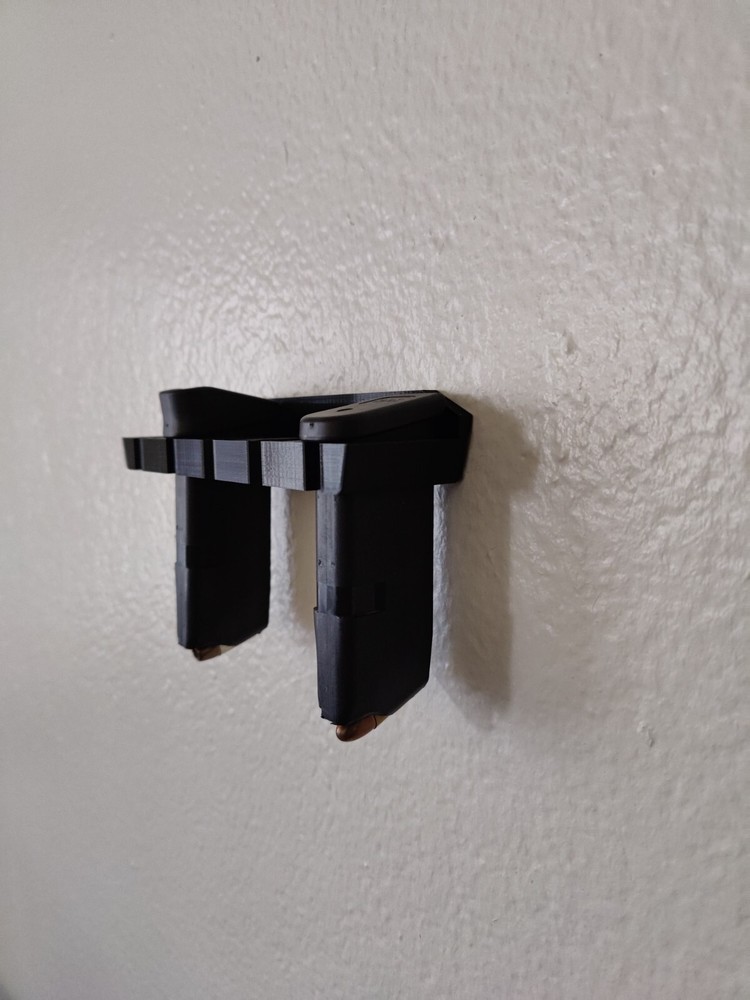 Glock 43 Mag Rack/holder (single stack 9mm magazine holder)