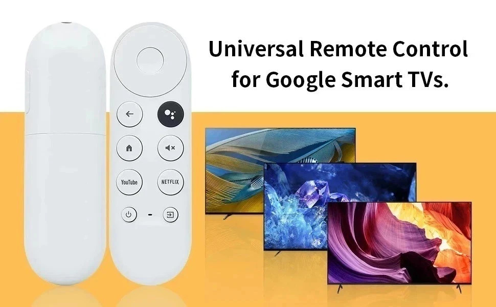 New Replacement For Chromecast With Google TV Voice Bluetooth IR Remote Control.