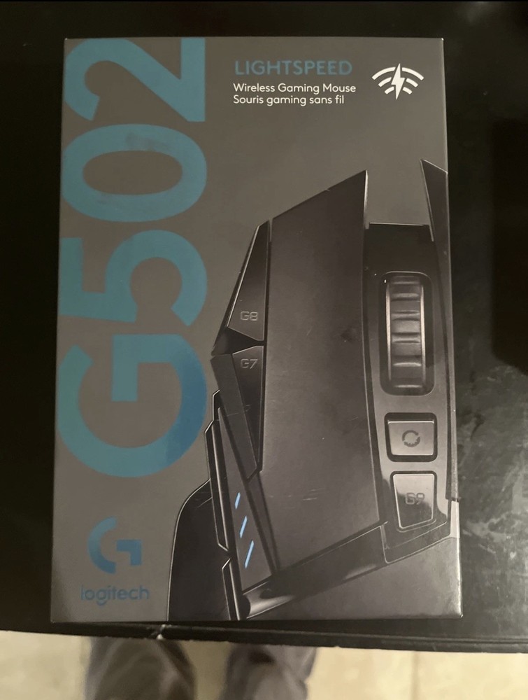 Logitech G502 LIGHTSPEED Wireless Gaming Mouse (910-005565) Open Box Complete