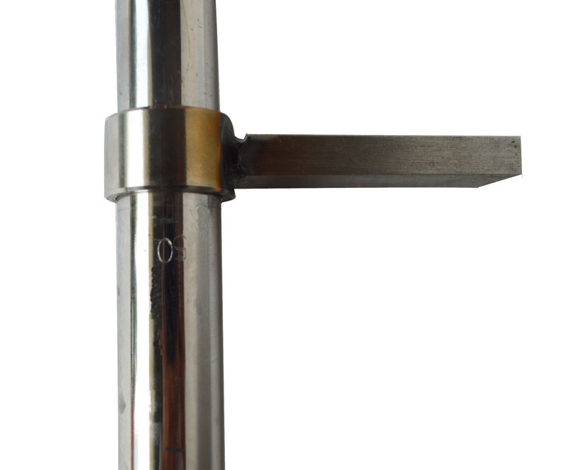 Soil Sampler Probe 8" with Sample Ejector &Foot Peg Root Tool 304 Grade Steel