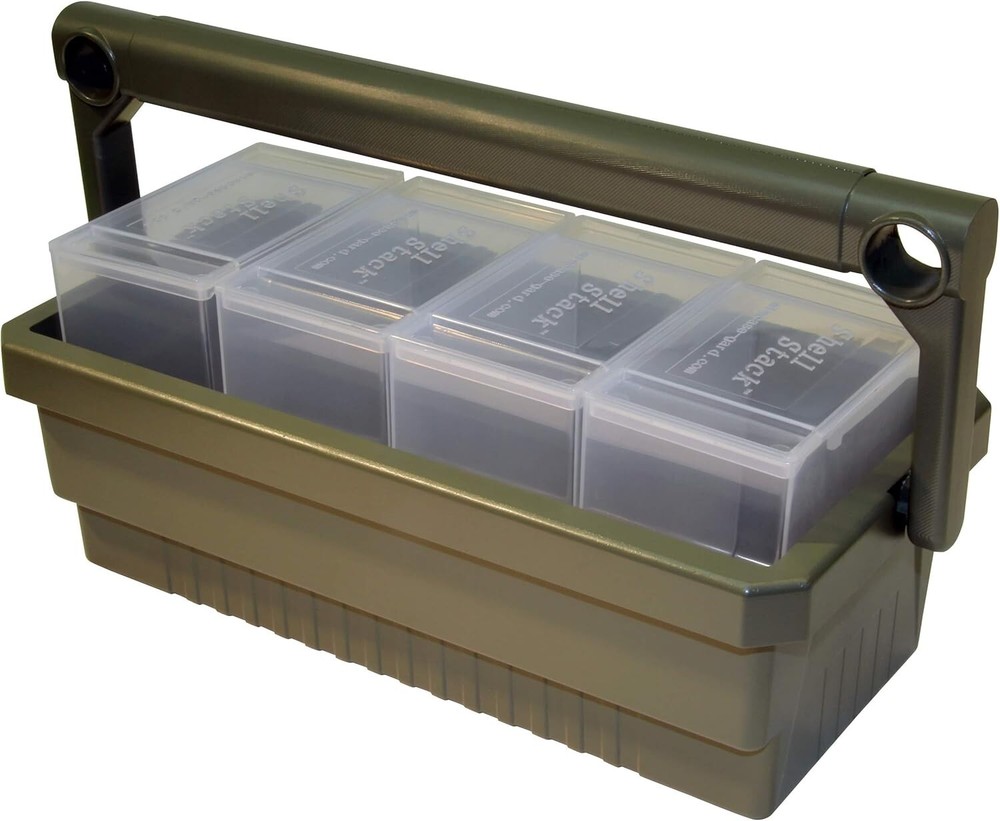 Foldable Tactical Shotshell Caddy for 12ga Boxes - Portable and Organized