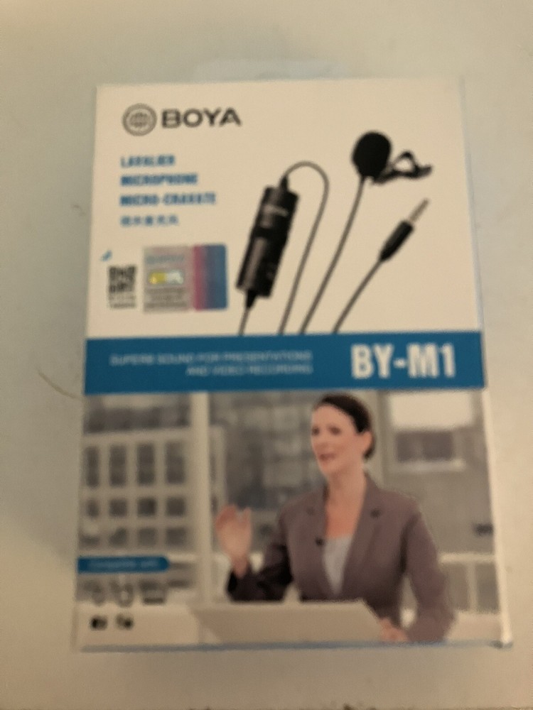 BOYA BY-M1 Lavalier microphone mobile phone camera computer external microphone