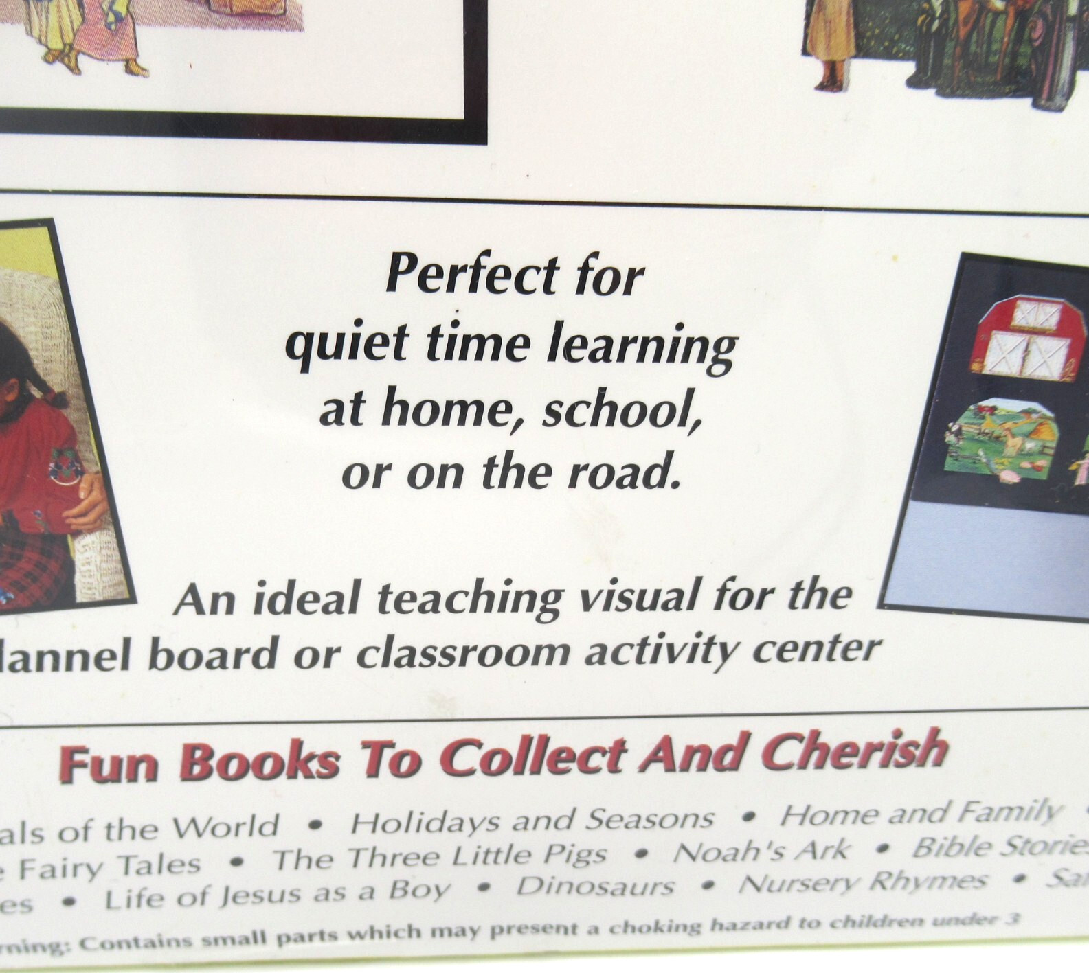 Betty Lukens Felt Book Activity Kit LIFE OF JESUS AS A BOY Sealed Package NEW