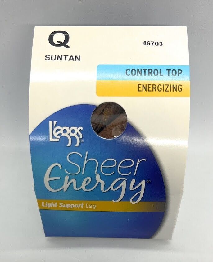 L'eggs Sheer Energy Control Top Leg Pantyhose, Choose Your Type
