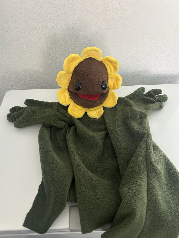 Sunflower Ventriloquist Puppet Sack Puppet Livehand Puppet