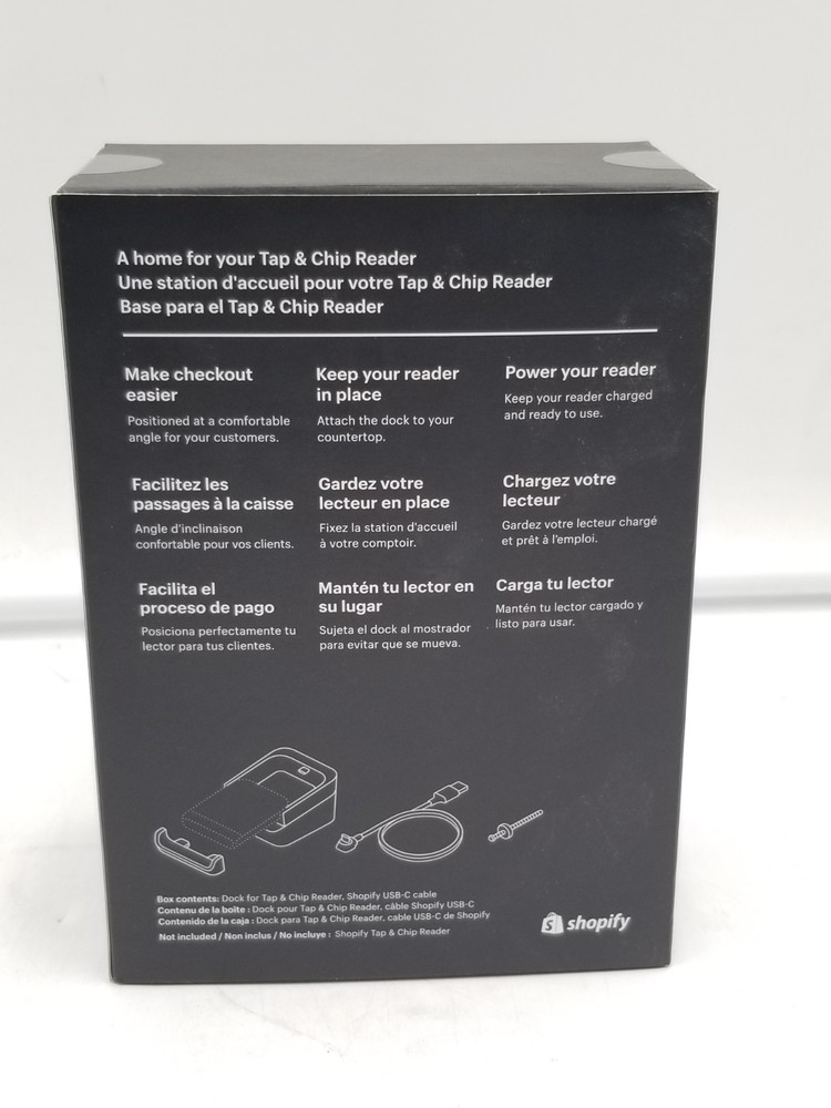 Shopify Dock for Tap and Chip Card Reader - New