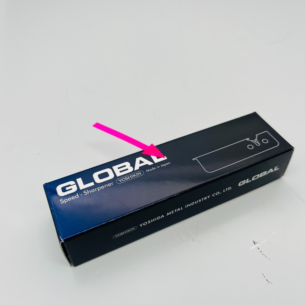 Global Gss-01 Speed Sharpener SilverKitchen Knife Genuine