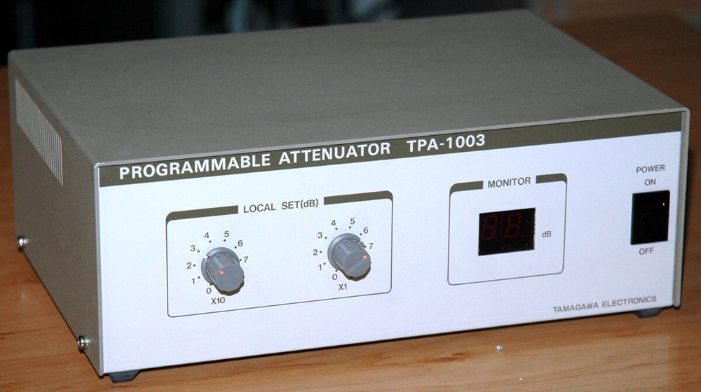 Tamagawa Electronics TPA-1003, programmable attenuator