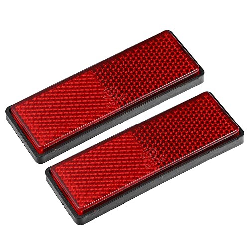 Front Lower Fork Reflector Sticker Rear Saddlebag Reflective Cover Universal