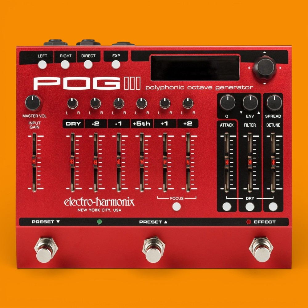 Electro-Harmonix POG3 Polyphonic Octave Generator [USED-MINT]