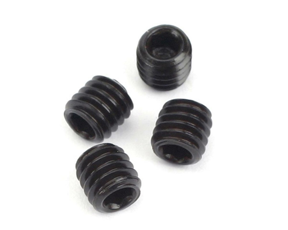 DuBro Socket Set Screws,4mm x 4 (4pk) [DUB2170]