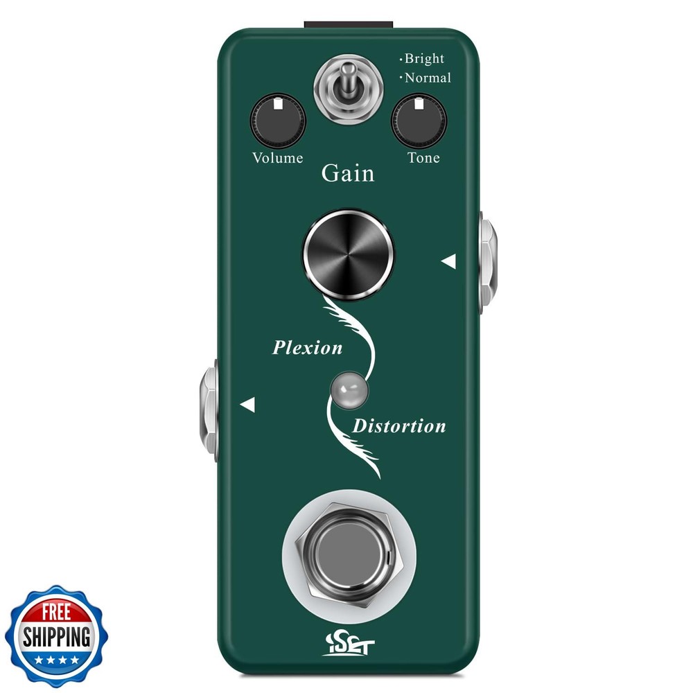 ISET Plexion Guitar Effect Pedal Classical Distortion Sound For E