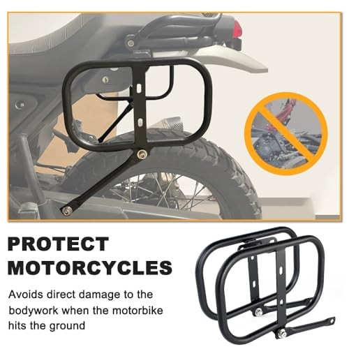 Saddlebag Support Racks Motorcycle Side Racks Compatible with Royal Enfield
