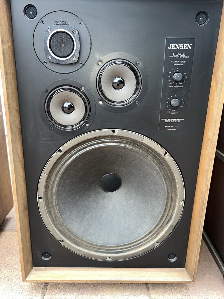 Jensen Speaker LS-6b 1970’s Walnut - “Local Pickup Only”