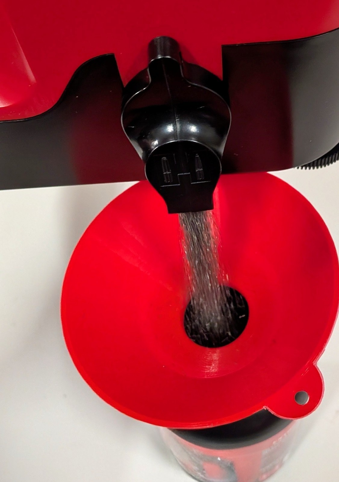 Reloading Powder Funnel Fits Hornady Lock-N-Load - 1lb 8lb Canisters *Free ship*