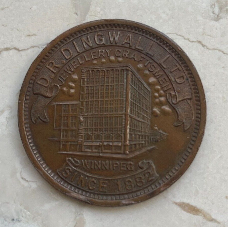 1932-Dated Canada D.R. Dingwall Winnipeg Auditorium Token  JS