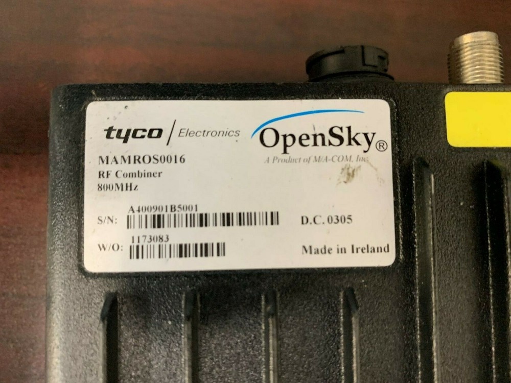 Tyco Harris OpenSky RF Combiner 800MHZ MAMROS0016