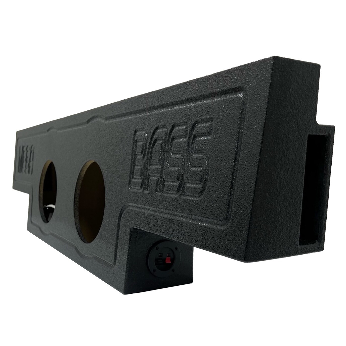 2001-2006 Chevy Silverado 1500 Crew Cab Truck Non-Hd Dual 12" Sub Subwoofer Box