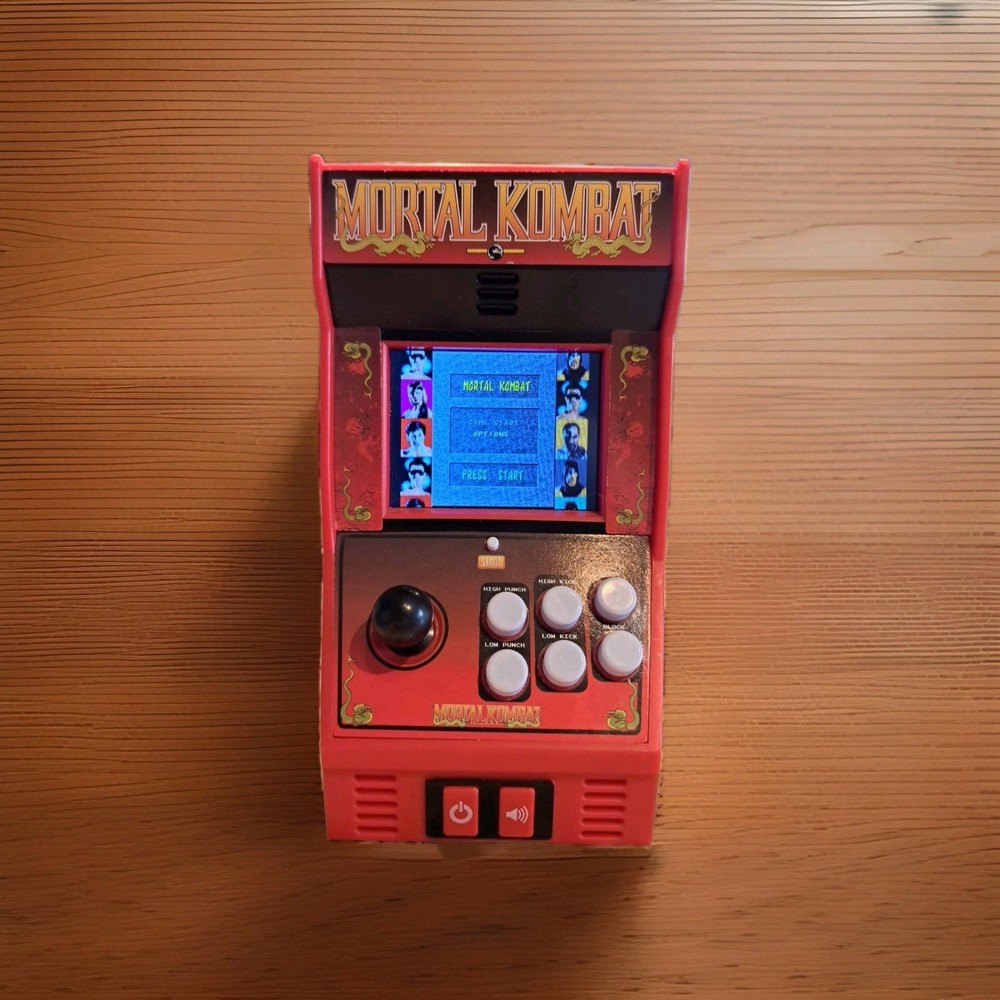 Mortal Kombat Klassic Mini Arcade Game Console Super Fun! Tested