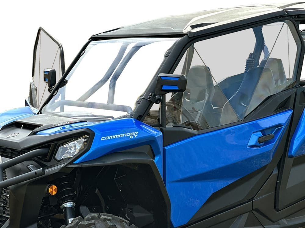 Spike Can-Am Commander Venting Poly Upper Doors Kit/Light Tint Scratch Resistant