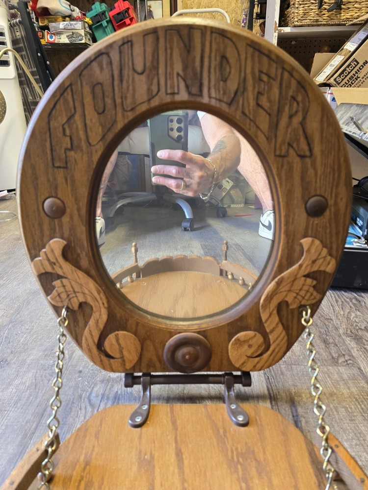 Rustic Cabin Mirror Shelf